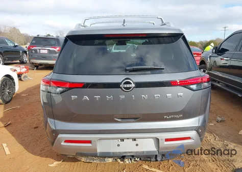 2022 Nissan Pathfinder Platinum 2Wd from USA, damaged, VIN 5N1DR3DH6NC217188
